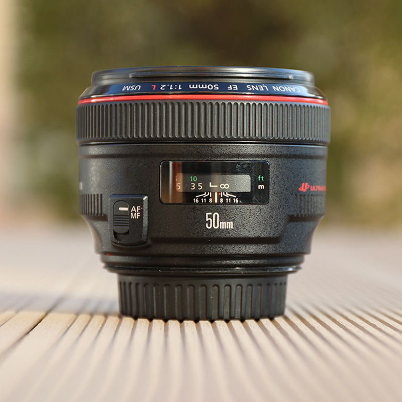 佳能 EF 50mm f/1.2L USM 大光圈虚化人像 RF 50 1.2 微单反镜头 - 图1