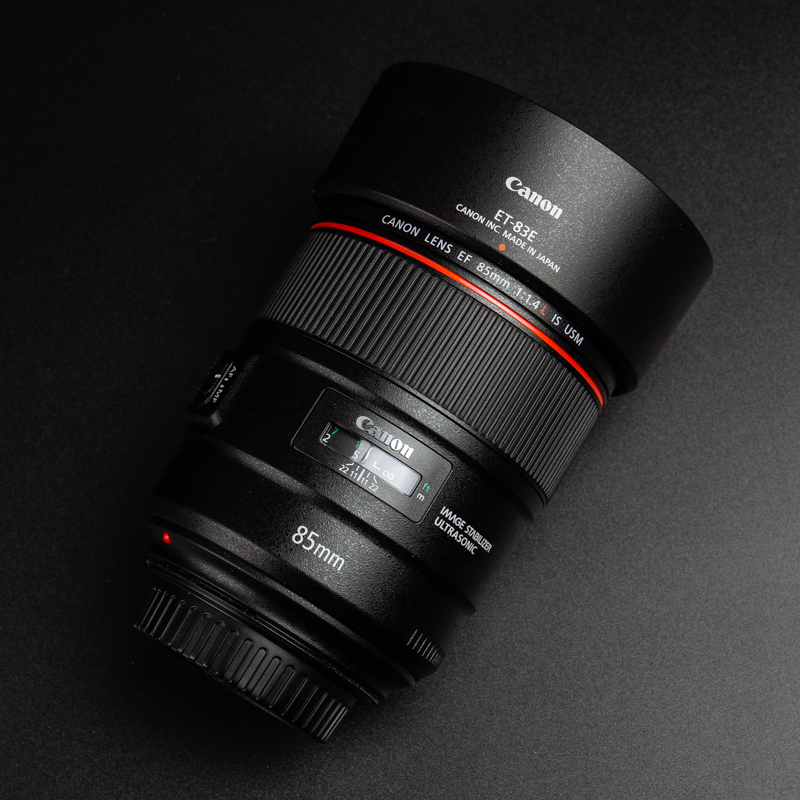 佳能EF 85 mm f/1.4L IS USM 防抖单反定焦镜头 F1.4 L红圈人像王 - 图1