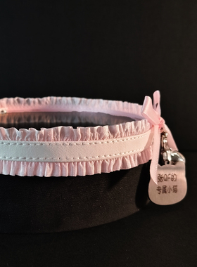 定制刻字铃铛项圈大码m牵引项链