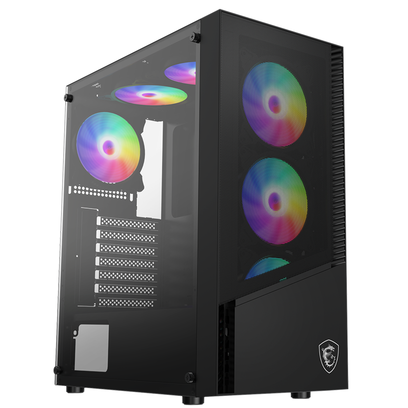 微星龙菱二代/水晶塔/战斧mini机箱台式机电脑主机全侧透ATX机箱,淘宝优惠券,粉丝福利购,淘宝优惠卷