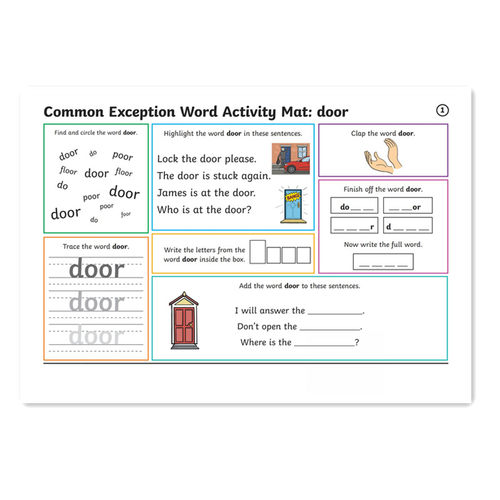 spelling小学全年英语300高频单词写拼读作业纸词汇积累练习纸 - 图2