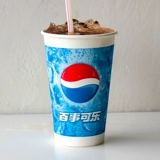 Одноразовая бумажная чашка Pepsi Cup Cup Cup Mask Mask 12.16.22 унция Coca Cup Cup Cup
