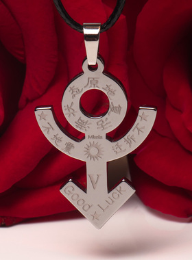 梦克拉钨金项坠吊坠 船锚