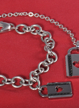 梦克拉钨金手链 恋上你 锁住你（男款）