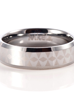 梦克拉钨金戒指 伶俐