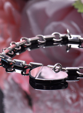 梦克拉钨金手链轻奢设计心形女