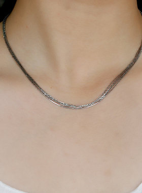 W的手创法式复古莓果颈链