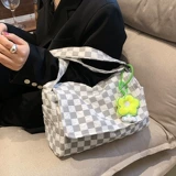 Шоппер, вместительная и большая сумка на одно плечо, трендовая сумка через плечо, коллекция 2023