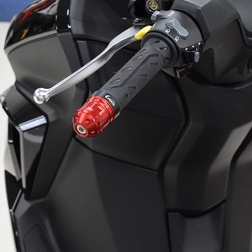 适用雅马哈NMAX155/125AEROX/NVX改装手把堵头平衡块铝合金车把塞 - 图2