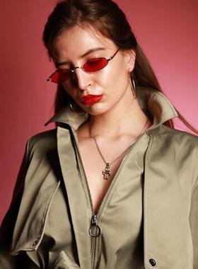 墨镜宋茜蔡徐坤复古风太阳眼镜