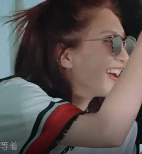 墨镜情侣彩色太阳眼镜江疏影同款