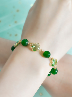 四叶草小众设计感手链