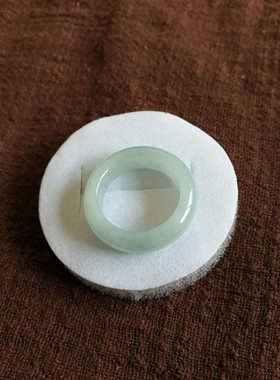 天然a货缅甸翡翠戒指男女情侣款