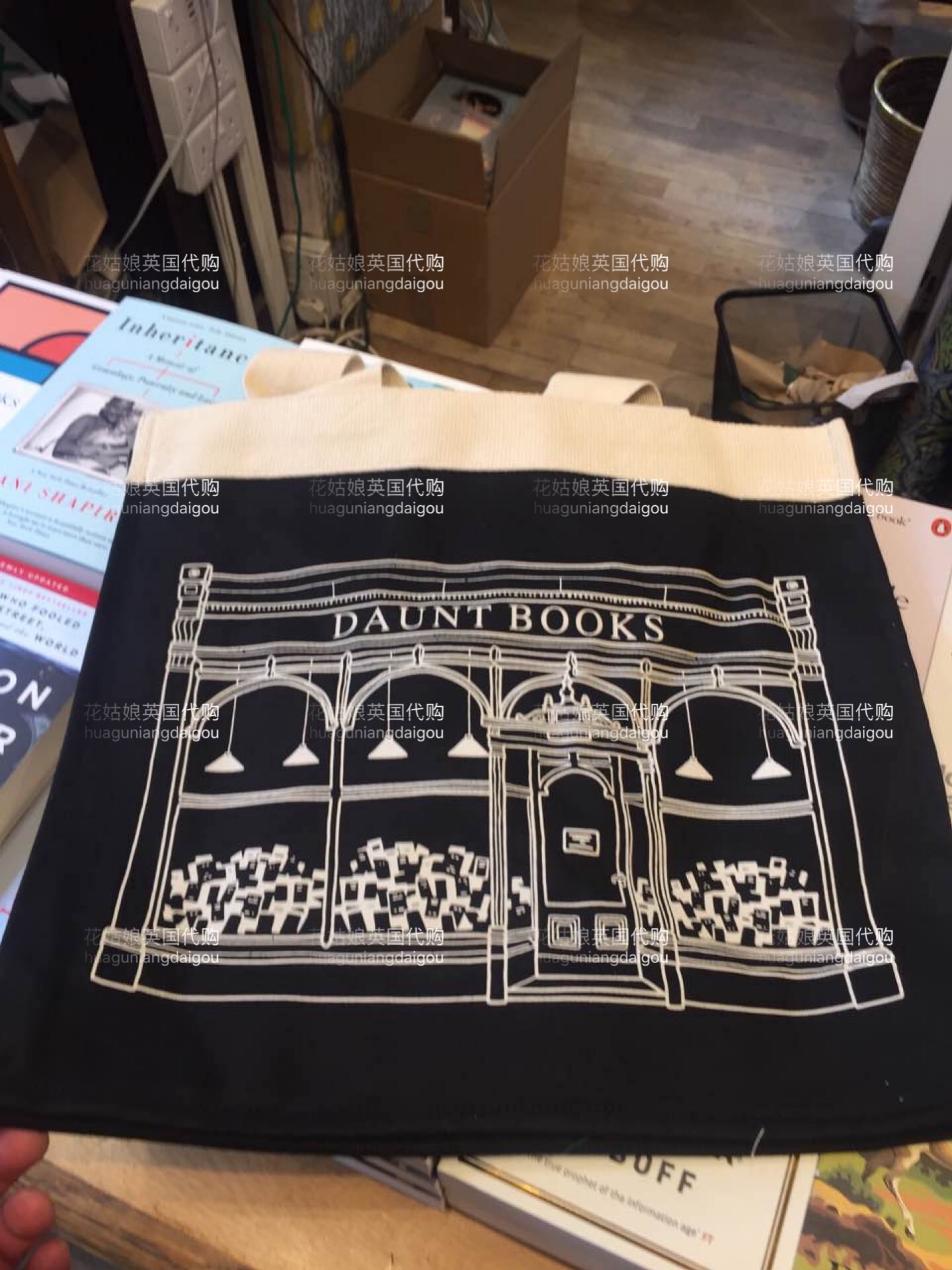 部分现货英国代购伦敦Daunt Books书店原版帆布包袋Canvas Bag - 图1