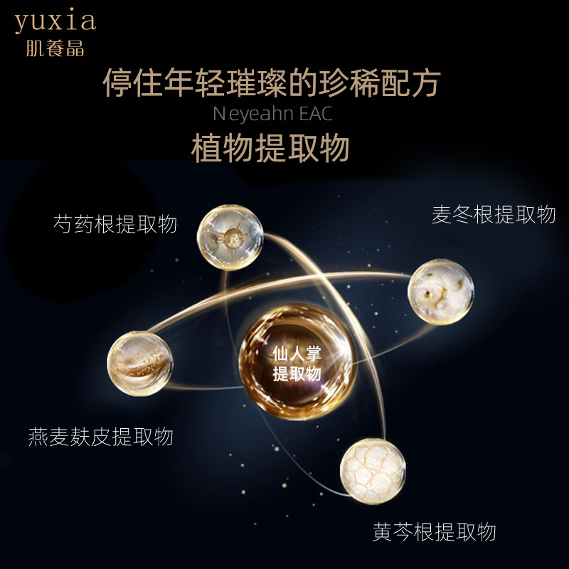 肌养晶臻采肌多效眼部眼袋精华乳液 肌养晶眼部精华