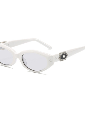 张柏芝同款眼镜宝石系列猫眼墨镜女高级感防紫外线板材尼龙太阳镜