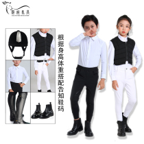 Beginner equestrian suit Seven sets of professional training horseback riding equipted knights to serve the full set of childrens outdoor riding