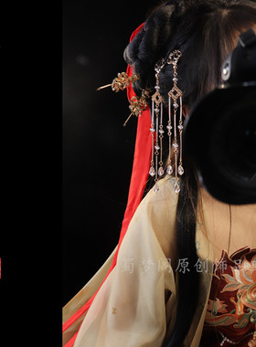 原创汉服古风明制百搭超仙发簪