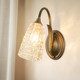 Bedside wall lamp for bedroom, living room, French style, light luxury and high-end