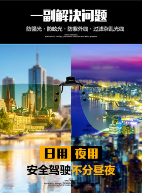 夹片式太阳镜男女开车专用蛤蟆镜