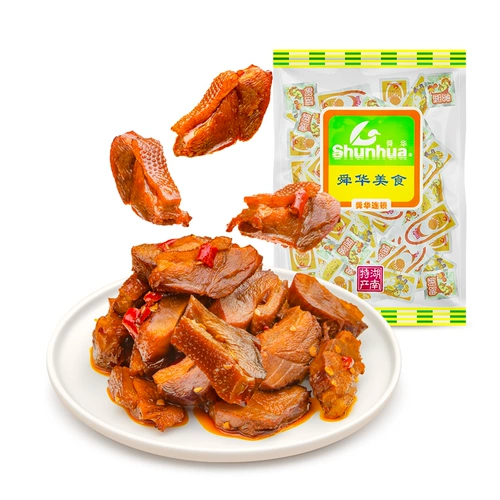 舜华 Linwu Duck Bulk Spight Duck Mruets, Хунань, Лучжоу Специальное утиное мясное мясное утиное утиное закуски закуски