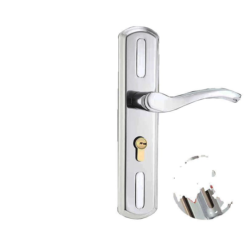 卧室门锁室内家用通用型房间木门锁免打孔可调节门把手通用执手锁,淘宝优惠券,粉丝福利购,淘宝优惠卷