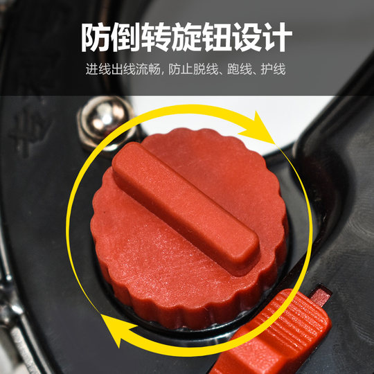 建鹏不锈钢风筝轮盘静音大轴承带刹车防倒转放风筝线轴手握轮线轮