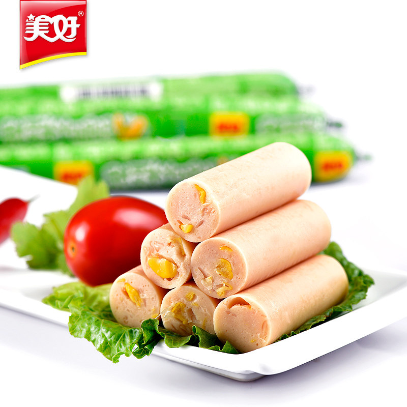 美好甜玉米火腿肠休闲零食泡方便面批发即食方便速食香肠火腿肠,淘宝优惠券,粉丝福利购,淘宝优惠卷