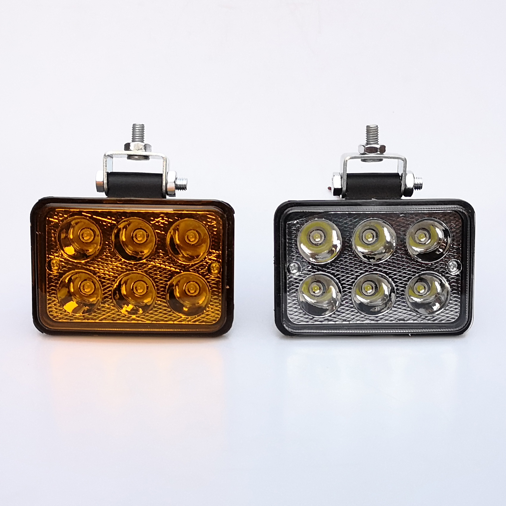 3寸倒车灯散光超亮汽车led射灯聚光12伏黄光雾大视野货车24v改装 - 图3