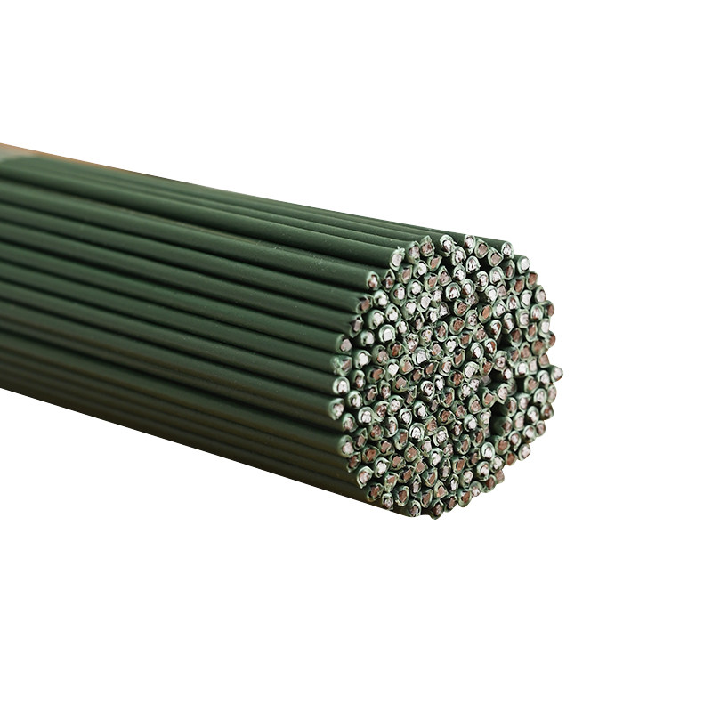 纸包胶包绿色细铁丝玫瑰假花钩织花杆丝网花手工diy材料花艺造型,淘宝优惠券,粉丝福利购,淘宝优惠卷