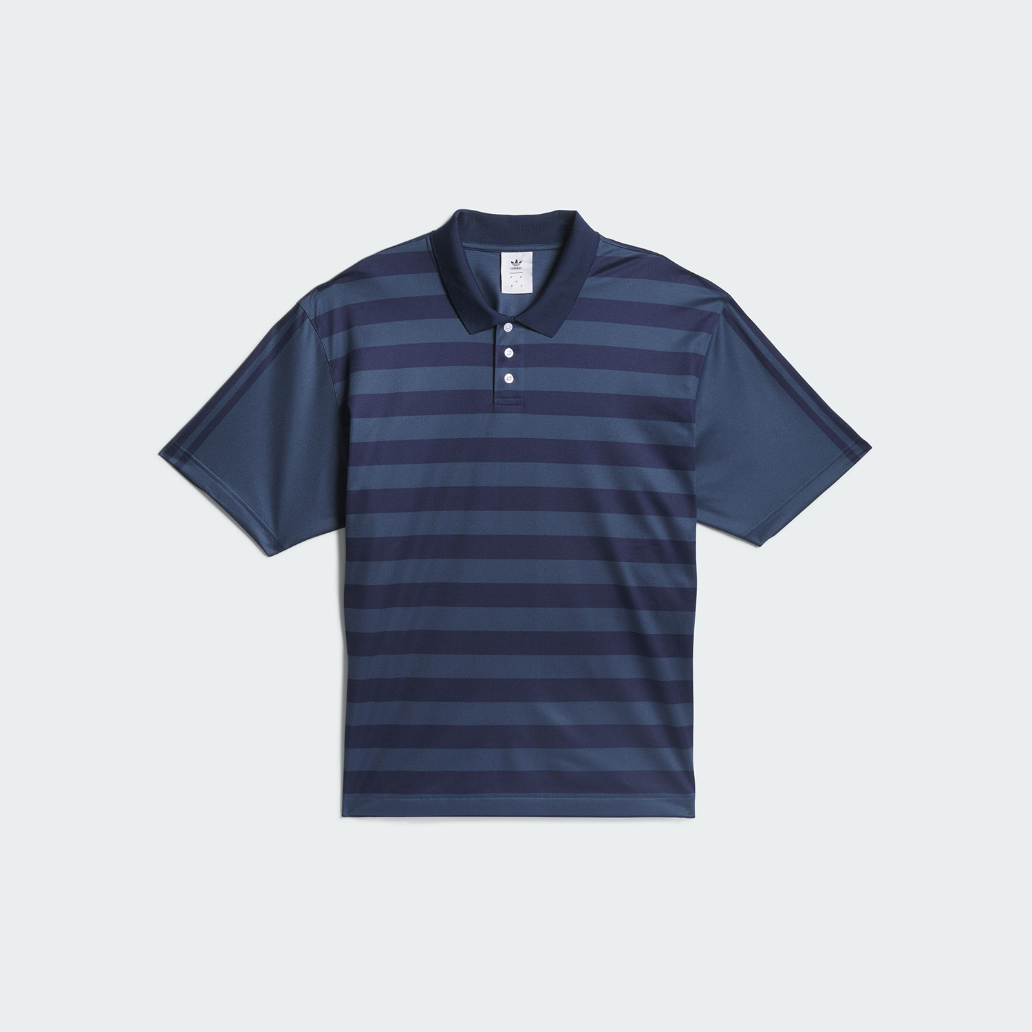 Adidas/阿迪达斯正品POP TRADING男女舒适运动条纹POLO衫IX1976,淘宝优惠券,粉丝福利购,淘宝优惠卷