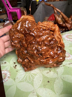 崖韵天成陈化崖柏黑金陈化爆满蚂蚁樱子留盘龙收藏级 奶香甜香