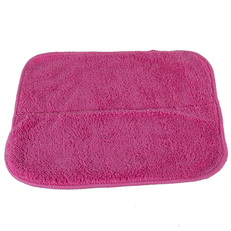 双层加厚珊瑚绒抹布吸水不掉毛擦地板家具玻璃清洁厨房洗碗布毛巾 - 图2