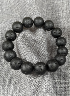 天然原矿煤精原石手工打磨