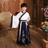 Осеннее ханьфу, детский костюм мальчика цветочника, китайский стиль