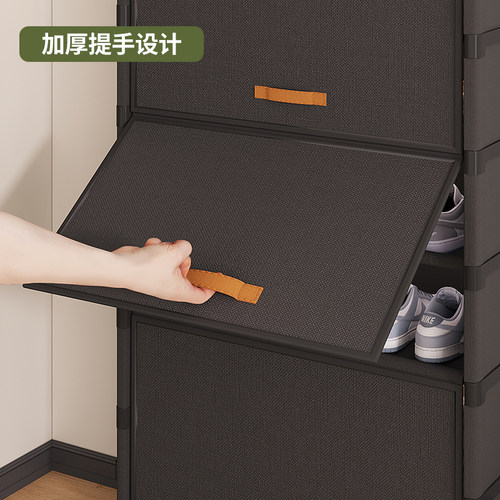 鞋柜家用门口室内好看多层鞋架防尘出租房用大容量鞋子收纳架宿舍 - 图2