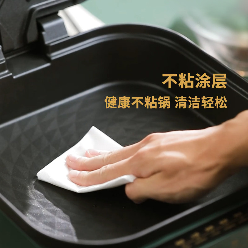 利仁电饼铛家用双面加热一体板栗机 佑和电器电饼铛/可丽饼机/薄饼机