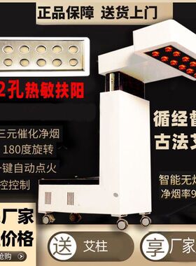 明火无烟艾灸熏蒸仪器扶阳透灸仪器烟雾净化器艾灸馆专用净烟灸具