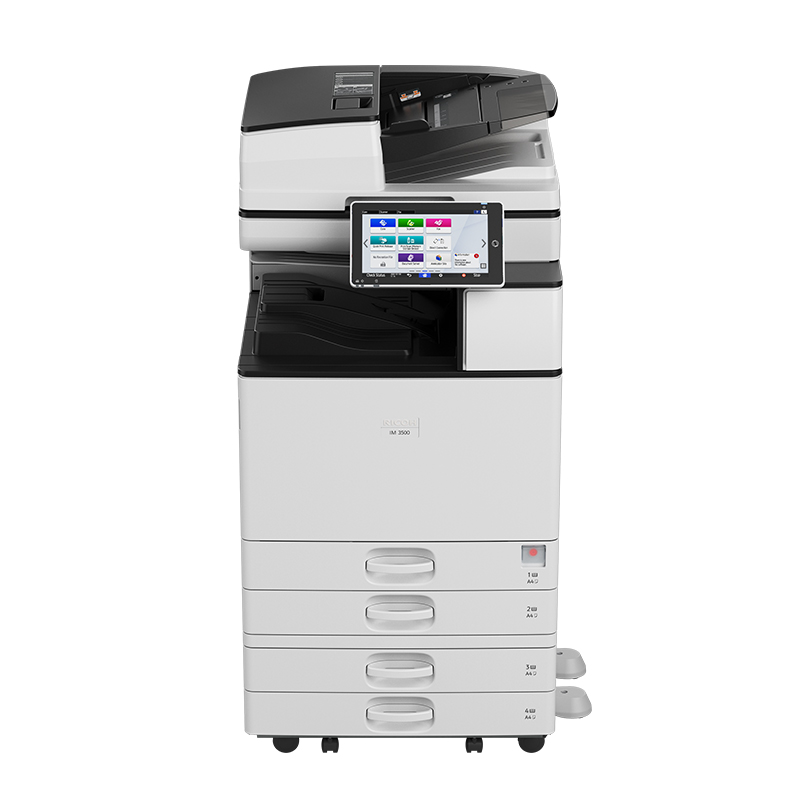 理光（Ricoh）IM 3500 A3黑白激光打印机多功能一体机大型办公商用数码复合机复印机A4双面打印复印扫描-图2