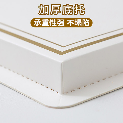 蛋糕盒6寸8寸10寸12寸14寸双层加高网红透明生日烘焙包装盒子批发 - 图2