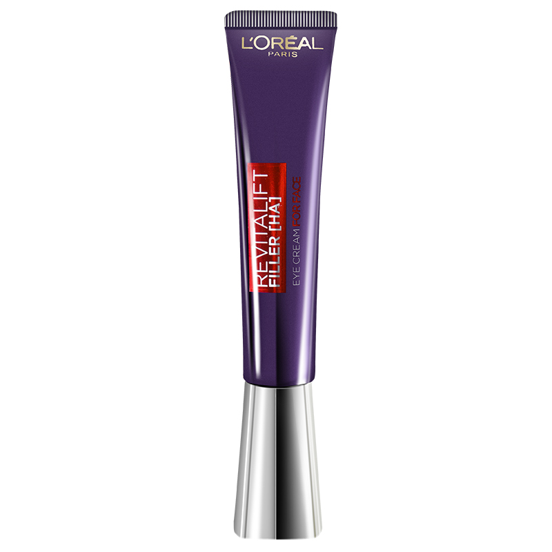 容太太美妆欧莱雅紫熨斗眼霜全脸烫斗玻尿酸提拉紧致淡化黑眼圈眼袋细纹抗皱3