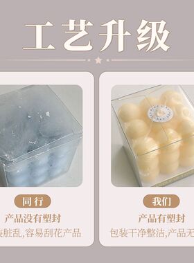 魔方香薰蜡烛礼盒手工生日礼物