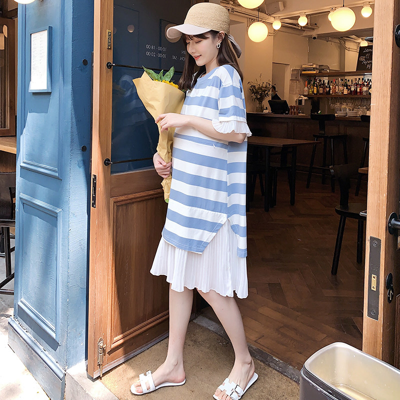 2020年新款潮夏季孕妇裙 资兰连衣裙