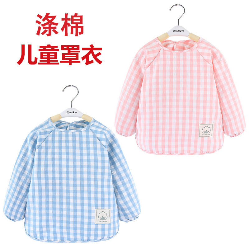 Blouse Girls 2025 New Winter Baby Eating Bibs