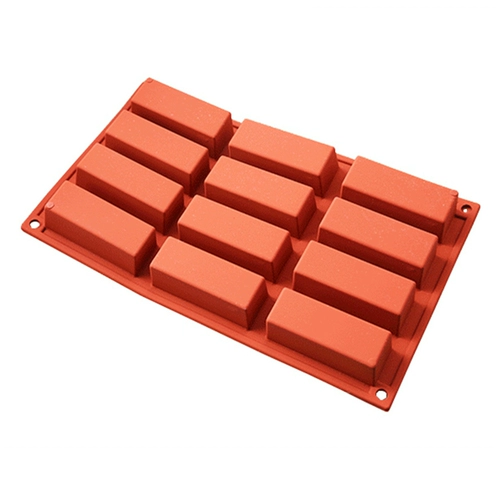 Sanneng Paking SF025 026 Итальянский Silikomart12 20 последовательный прямоугольный мусс -пирог Силиконовый плесень
