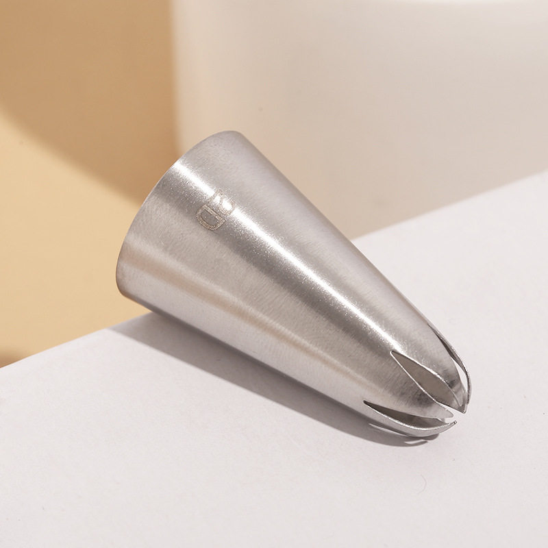 2D国产中号6齿裱花嘴304不锈钢 玫瑰曲奇裱花 奶油蛋糕烘焙工具,淘宝优惠券,粉丝福利购,淘宝优惠卷