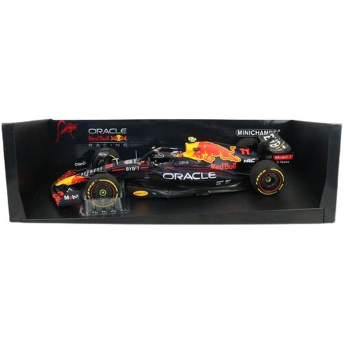 全新 迷你切 F1 车模 1/18 2022 RB18 佩雷兹 摩纳哥 第1名 - 图0