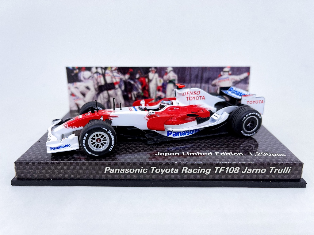 一物一拍 迷你切 F1 车模 1/43 2008 TF108 特鲁利 - 图1