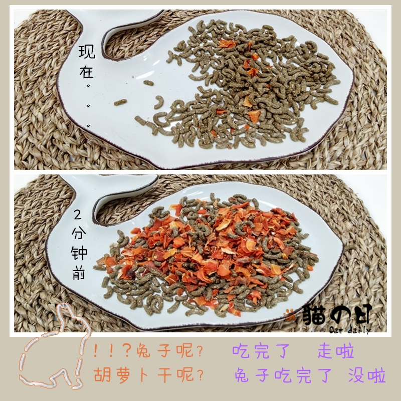 Jolly祖莉胡萝卜干仓鼠兔子龙猫荷兰猪脱水蔬菜补vc零食满5件包邮 - 图1