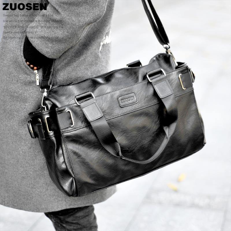 左森ZUOSEN男包休闲单肩包斜挎旅行包潮流许我耀眼露思同款手提包